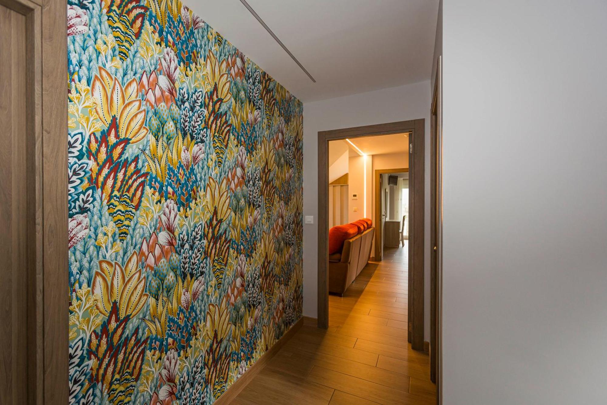 Ferienwohnung Mirador Do Faro Tourinan Muxia Exterior foto