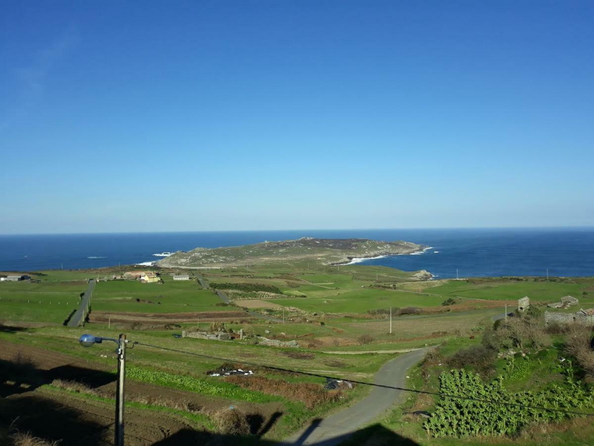 Ferienwohnung Mirador Do Faro Tourinan Muxia Exterior foto