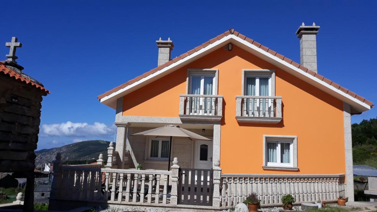 Ferienwohnung Mirador Do Faro Tourinan Muxia Exterior foto