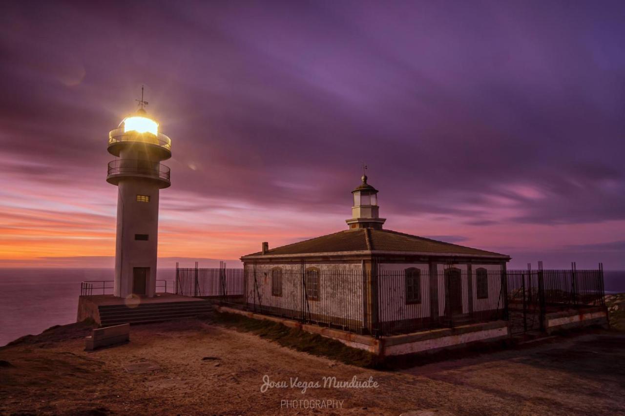 Ferienwohnung Mirador Do Faro Tourinan Muxia Exterior foto